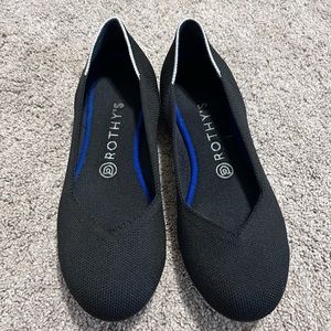WOMEN’S BLACK ROTHYS 8.5 LIKE NEW